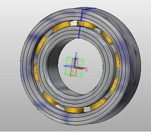 轴承三维CAD教程:xelega3D快速定制标准件
