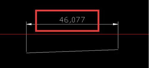 CAD的尺寸的精确度如何设定?