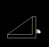 CAD中用直线和构造线绘制三角支架实例 CAD中用直线和构造线绘制三角支架实例