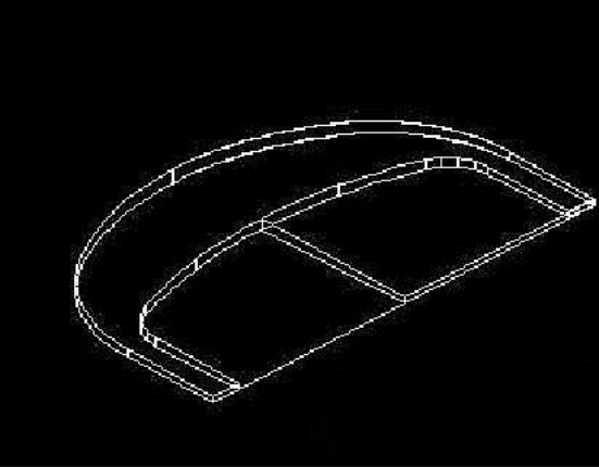 CAD三维建模梳子教程 CAD三维建模梳子教程