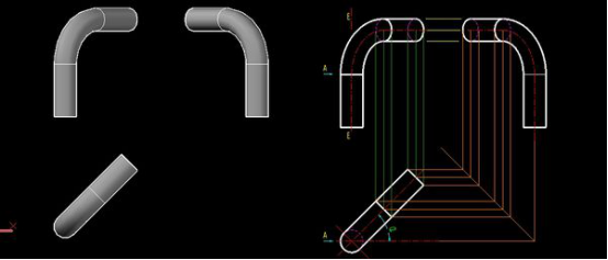 用CAD画物件剖面图的操作方法 用CAD画物件剖面图的操作方法
