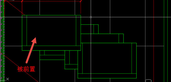 CAD中如何将图形前置和后置 CAD中如何将图形前置和后置