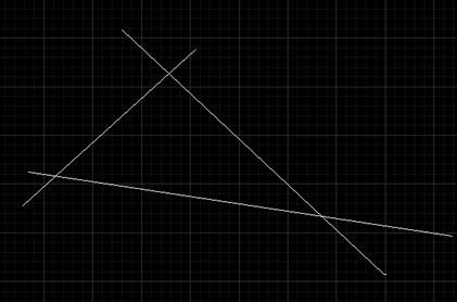 CAD中如何快速使两直线相交 CAD中如何快速使两直线相交