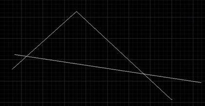 CAD中如何快速使两直线相交 CAD中如何快速使两直线相交