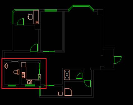 CAD中如何在一幅大图中截取其中一部分打印 CAD中如何在一幅大图中截取其中一部分打印