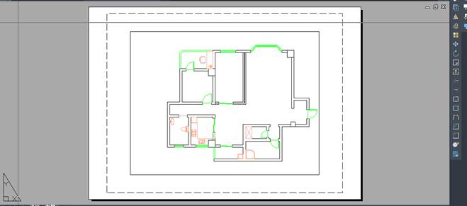 CAD中如何在一幅大图中截取其中一部分打印 CAD中如何在一幅大图中截取其中一部分打印