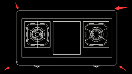 CAD怎么绘制圆角 CAD怎么绘制圆角