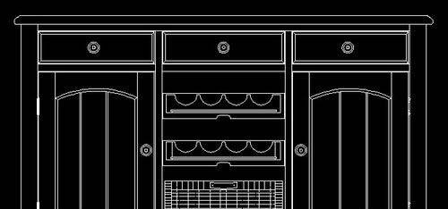 CAD怎么根据参照图绘制柜子平面图? CAD怎么根据参照图绘制柜子平面图?