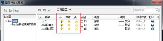 图层管理器中关闭图层与冻结图层的区别是哪些? 图层管理器中关闭图层与冻结图层的区别是哪些?