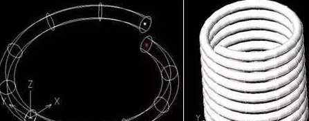CAD应用:弹簧的绘制 CAD应用:弹簧的绘制