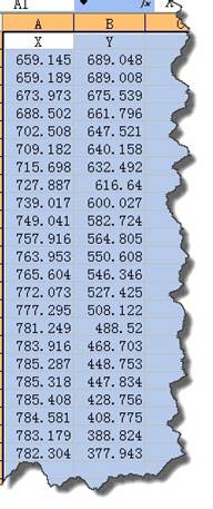 利用EXCEL如何在CAD里绘制任意曲线、折线 利用EXCEL如何在CAD里绘制任意曲线、折线