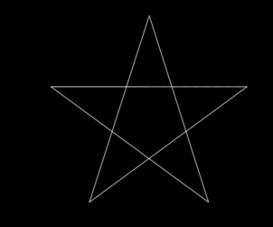 怎么用CAD画星星 怎么用CAD画星星