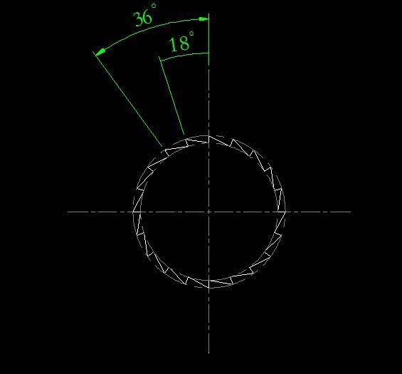 CAD怎么画锯齿盘图纸 CAD怎么画锯齿盘图纸