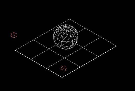 CAD中三维对象怎么设置四视图？