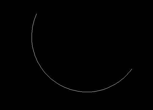CAD标注弧线长度的方法 CAD标注弧线长度的方法