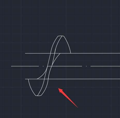 CAD绘制挤出机螺杆平面图的教程 CAD绘制挤出机螺杆平面图的教程