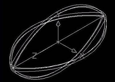 CAD怎么绘制一个橄榄球 CAD怎么绘制一个橄榄球