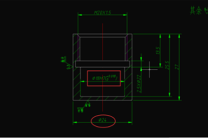 CAD同时显示公差代号和极限偏差的方法 CAD同时显示公差代号和极限偏差的方法