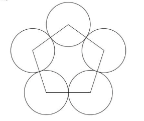 CAD 怎么绘制三角形内嵌花朵的图形? CAD 怎么绘制三角形内嵌花朵的图形?