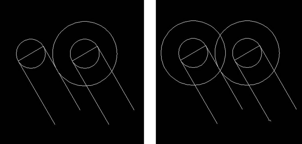 CAD如何绘制双心形的图案 CAD如何绘制双心形的图案