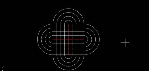 CAD怎么快捷绘制中国结效果的图形 CAD怎么快捷绘制中国结效果的图形