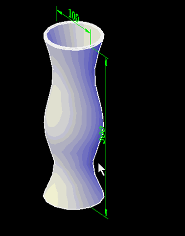 CAD怎么使用三维旋转命令快捷绘制漂亮花瓶 CAD怎么使用三维旋转命令快捷绘制漂亮花瓶