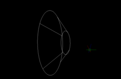 CAD三维设计中用旋转命令画圆台 CAD三维设计中用旋转命令画圆台
