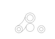 CAD辅助设计中怎么在CAD中画杠杆平面图 CAD辅助设计中怎么在CAD中画杠杆平面图