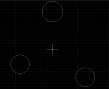 CAD如何画与三点相切的圆 CAD如何画与三点相切的圆