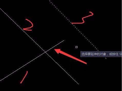 CAD如何延伸或延长线 CAD如何延伸或延长线