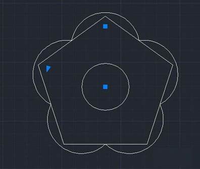 在cad中如何绘制花朵 在cad中如何绘制花朵