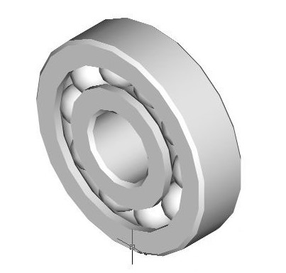 CAD绘制轴承 CAD绘制轴承