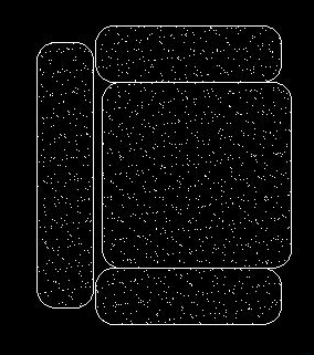 CAD怎么绘制沙发平面图? CAD怎么绘制沙发平面图?