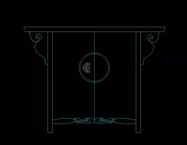 CAD怎么绘制中式家具平面图？