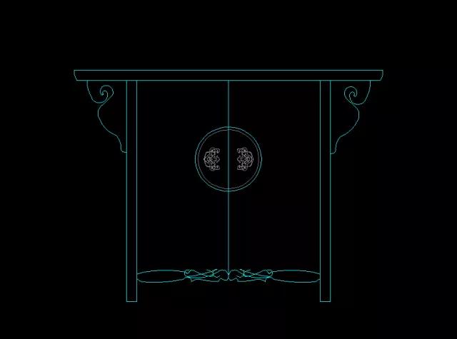 CAD怎么绘制中式家具平面图？