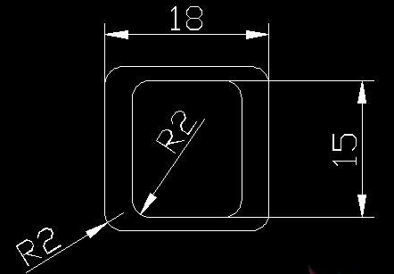 键盘帽用CAD怎么画? 键盘帽用CAD怎么画?