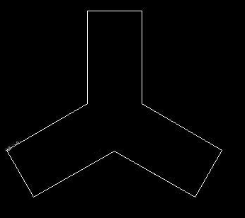 如何用CAD绘制一个三通管? 如何用CAD绘制一个三通管?