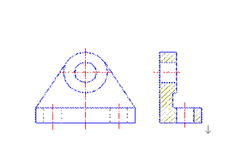 CAD用图案命令填充绘制剖面线 CAD用图案命令填充绘制剖面线