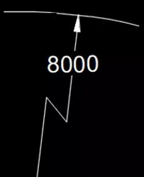 CAD中的折弯标注和折弯线性标注 CAD中的折弯标注和折弯线性标注