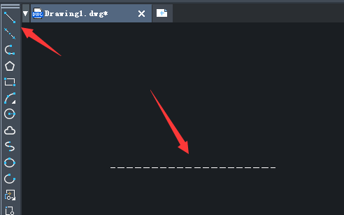 CAD里如何画虚线 CAD里如何画虚线