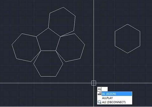 CAD图形对齐技巧 CAD图形对齐技巧