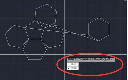 CAD图形对齐技巧 CAD图形对齐技巧