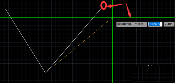 CAD如何标注钝角度数? CAD如何标注钝角度数?