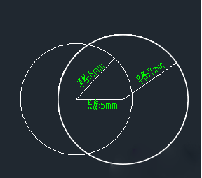 CAD利用圆设计三角形 CAD利用圆设计三角形