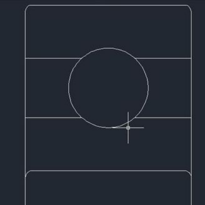 CAD绘制深沟球轴承的步骤 CAD绘制深沟球轴承的步骤