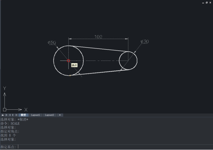 CAD如何使用SCALE命令复制对象 CAD如何使用SCALE命令复制对象