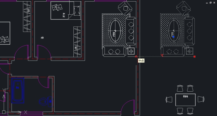 CAD如何使用MOVE命令改变对象的位置 CAD如何使用MOVE命令改变对象的位置