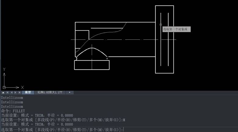 CAD如何绘制两条平行线间的倒圆角 CAD如何绘制两条平行线间的倒圆角